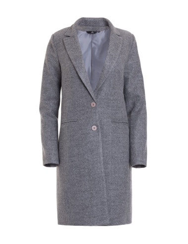 Manteau gris classique 