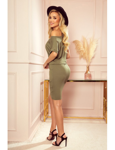 Robe sport manches COURTES - OLIVE 